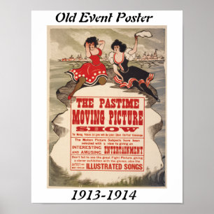 The Past Time Moving Picture Show Poster