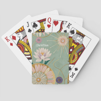 The Pastel Wheel of Nature Playing Cards