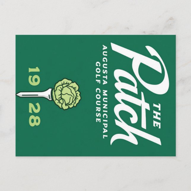 The Patch Golf Course Post card (Front)