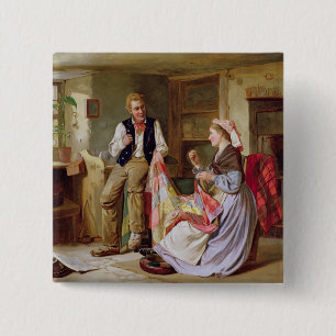 The Patchwork Quilt 15 Cm Square Badge