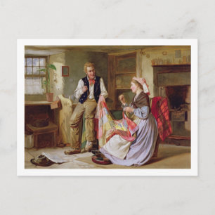 The Patchwork Quilt Postcard