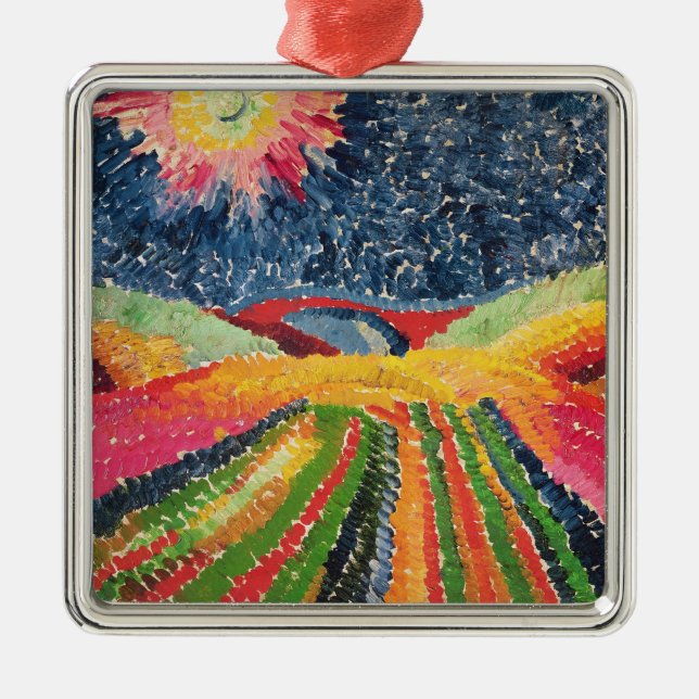The Path, 1912 Metal Tree Decoration (Front)
