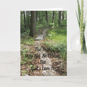 The Path - Blank Inside Card