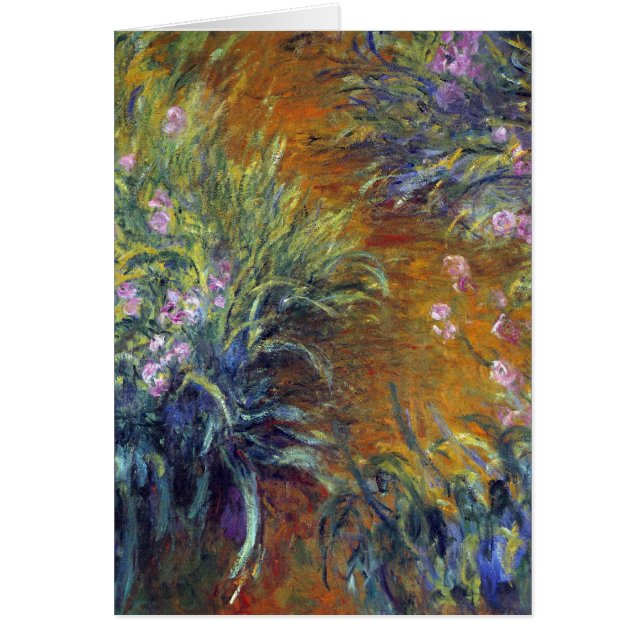 The Path Through the Irises by Claude Monet (Front)