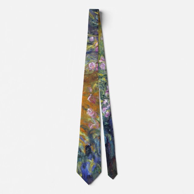 The Path Through the Irises by Claude Monet Tie (Front)