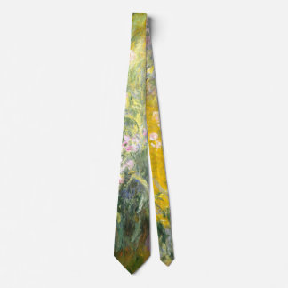 The Path through the Irises - Claude Monet Tie