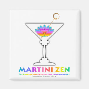 The Path to Cocktail Enlightenment Magnet