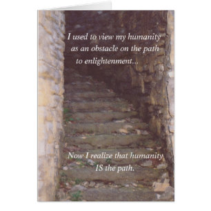 The Path to Enlightenment Greeting Card