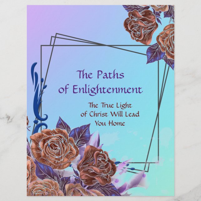 The Paths  Enlightenment  Personalised Paper (Front)