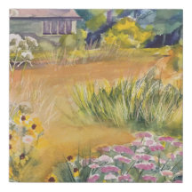 “The Pathway” a plain air painting by Ev Wesson.