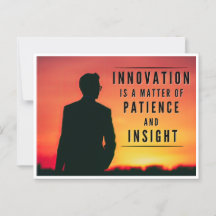 The Patience of Innovation - Inspirational