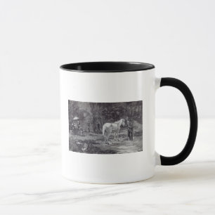The Patient Model, from 'Leisure Hour', 1888 Mug