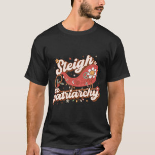 The Patriarchy Feminist Feminism Meme Retro Christ T-Shirt