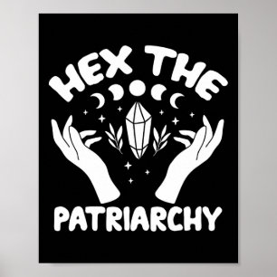 The Patriarchy Shirt Wicca Feminist Witch 1 Poster