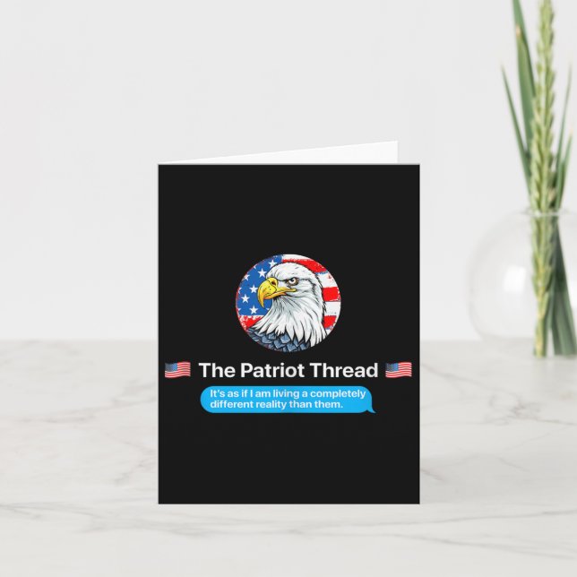 The Patriot Thread Living A Completely Different R Card (Front)