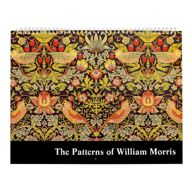 The Patterns of William Morris Calendar (Cover)