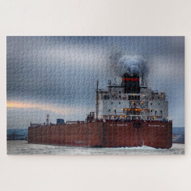 The Paul R. Tregurtha Ship Duluth Minnesota Jigsaw Puzzle (Horizontal)