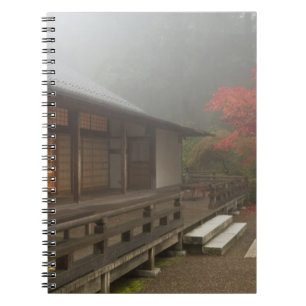 The pavilion at the Portland Japanese Garden Spiral Notebook