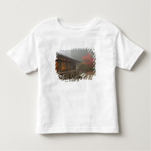 The pavilion at the Portland Japanese Garden Toddler T-Shirt