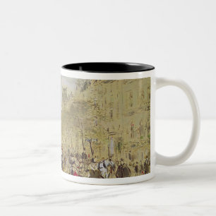 The Pavillon de Hanovre Two-Tone Coffee Mug