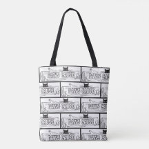 The Paws Cause Rescue Tiled Tote