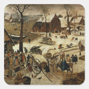 The Payment of the Tithe Square Sticker