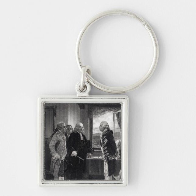 The Peace Conference on Staten Island Key Ring (Front)