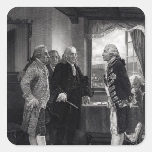 The Peace Conference on Staten Island Square Sticker