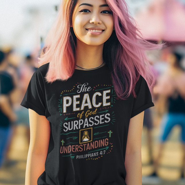 The peace of God surpasses understanding. T-Shirt (Creator Uploaded)