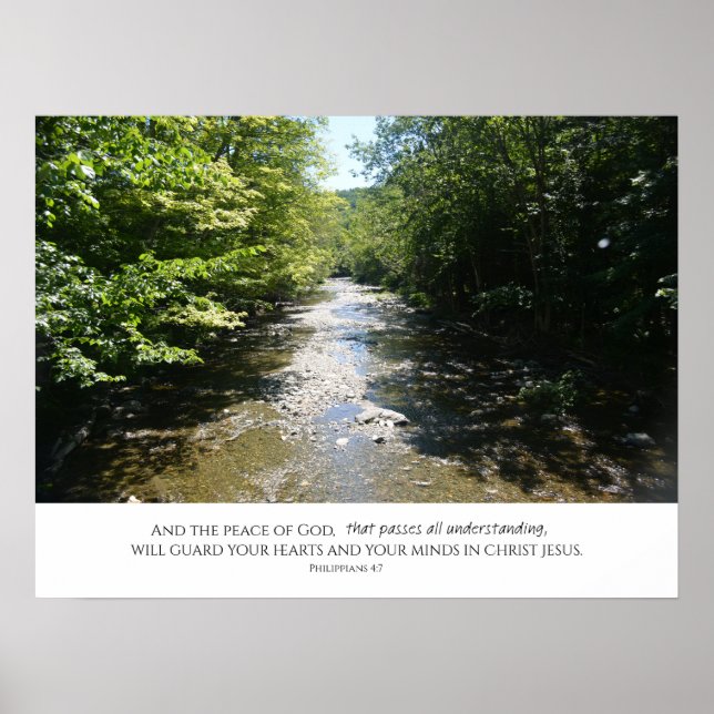 The peace that passes all understanding.  poster (Front)