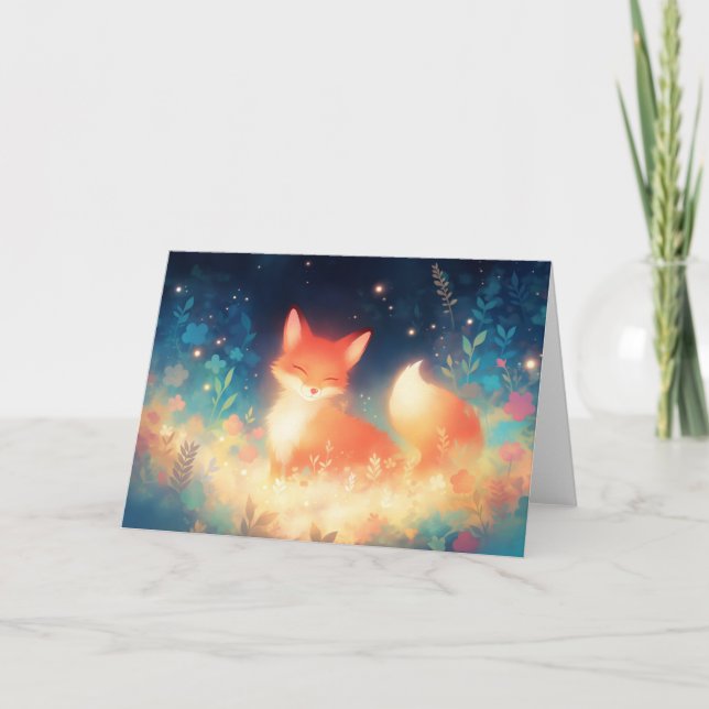 The Peaceful Fox Realm Card (Front)