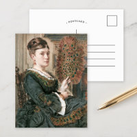 The Peacock Fan | Edward John Poynter