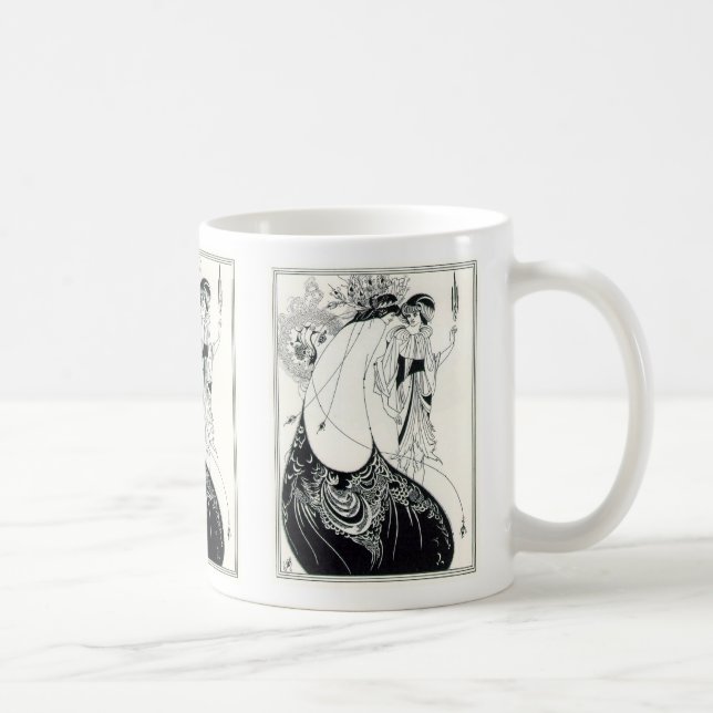 The Peacock Skirt Mug / Cup / Coffee Mug (Right)
