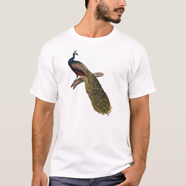 The Peacock Symbolism T-Shirt (Front)