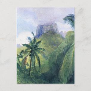 'The Peak of Mauna Roa' - John LaFarge Postcard