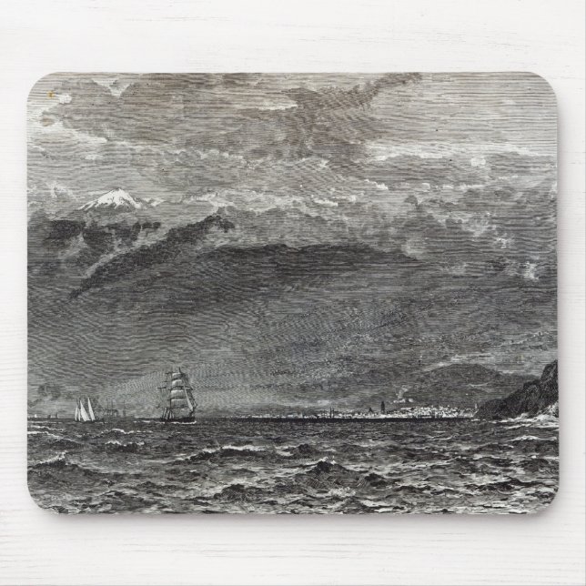 The Peak of Teneriffe, Sante Cruz Mouse Pad (Front)