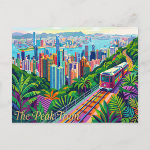 The Peak Tram China Postcard