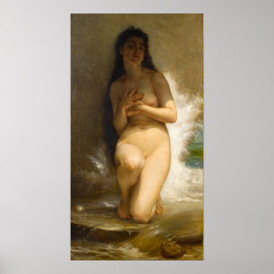 The Pearl by William-Adolphe Bouguereau Poster