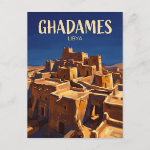 The Pearl of the Desert, Ghadames Libya Postcard