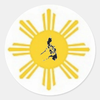 The Pearl of the Orient Classic Round Sticker