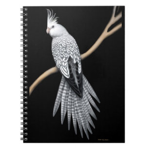The Pearl Pied Cockatiel Parrot Notebook