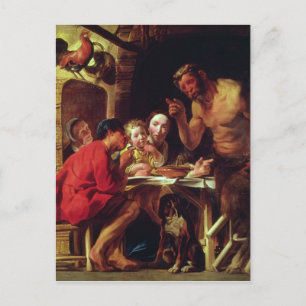 The Peasants and the Satyr Postcard