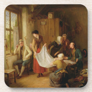 The Pedlar, 1814 (oil on panel) Coaster