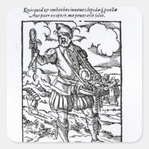 The Pedlar, published by Hartman Schopper Square Sticker
