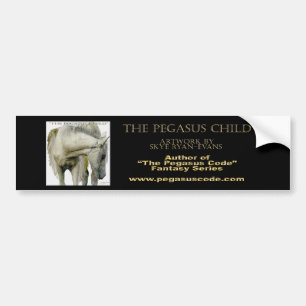 "THE PEGASUS CHILD" Bumper Sticker 2