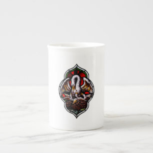 The Pelican as a Christian Symbol Bone China Mug