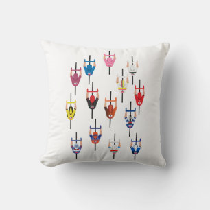 The Peloton Cyclists Cushion