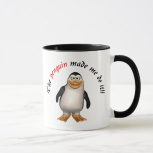 The penguin made me do it! Mug
