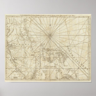 The Peninsula and Gulf of Florida Poster