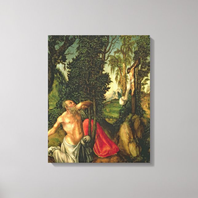 The Penitence of St. Jerome, 1502 Canvas Print (Front)
